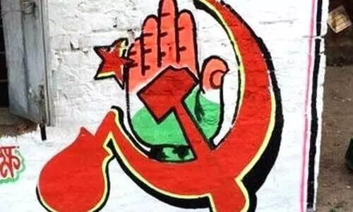 ത്രിപുരയിൽ സി.പി.എം- കോൺഗ്രസ് ധാരണ ത്രിപുരയിൽ സി.പി.എം- കോൺഗ്രസ് ധാരണ