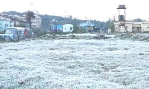 മഞ്ഞിൽപുതഞ്ഞ് സഞ്ചാരികളുടെ സ്വന്തം ഊട്ടി