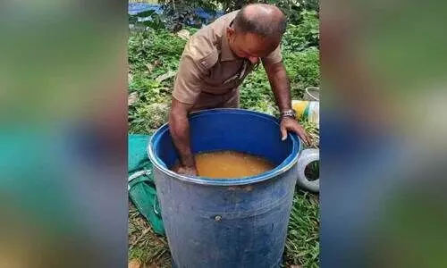 എക്സൈസ് പരിശോധന: 180 ലിറ്റർ കോട പിടികൂടി