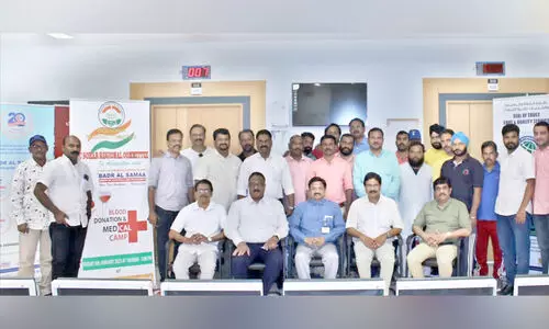 ഒ.​ഐ.​സി.​സി സു​ഹാ​ര്‍ ര​ക്ത​ദാ​ന​വും മെ​ഡി​ക്ക​ല്‍ ക്യാ​മ്പും സം​ഘ​ടി​പ്പി​ച്ചു