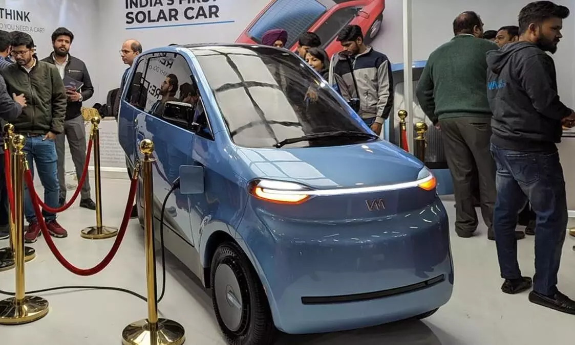 India’s first solar car debuts at Auto Expo 2023