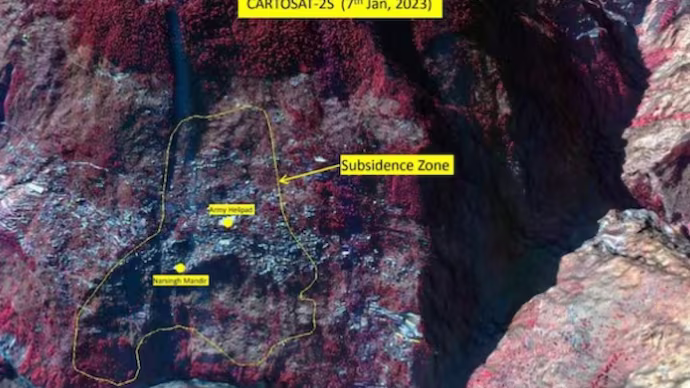 ജോഷിമഠിലെ വിള്ളലിനെ കുറിച്ചുള്ള ഐ.എസ്.ആർ.ഒ റിപ്പോർട്ട് കാൺമാനില്ല