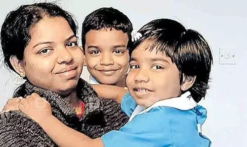 Body of nurse Anju and kids, murdered in UK, reaches Kerala