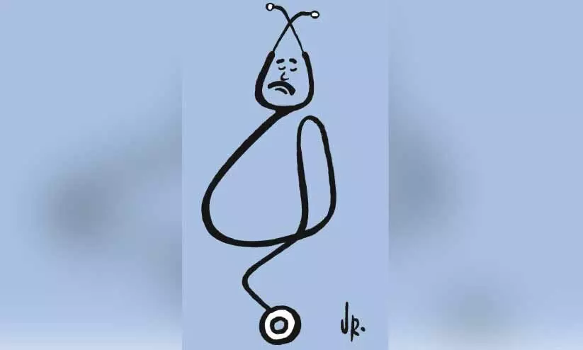 ഭൂരിഭാഗം ഡോക്​ടർമാർക്കും അമിതവണ്ണമെന്ന്​  പഠനം