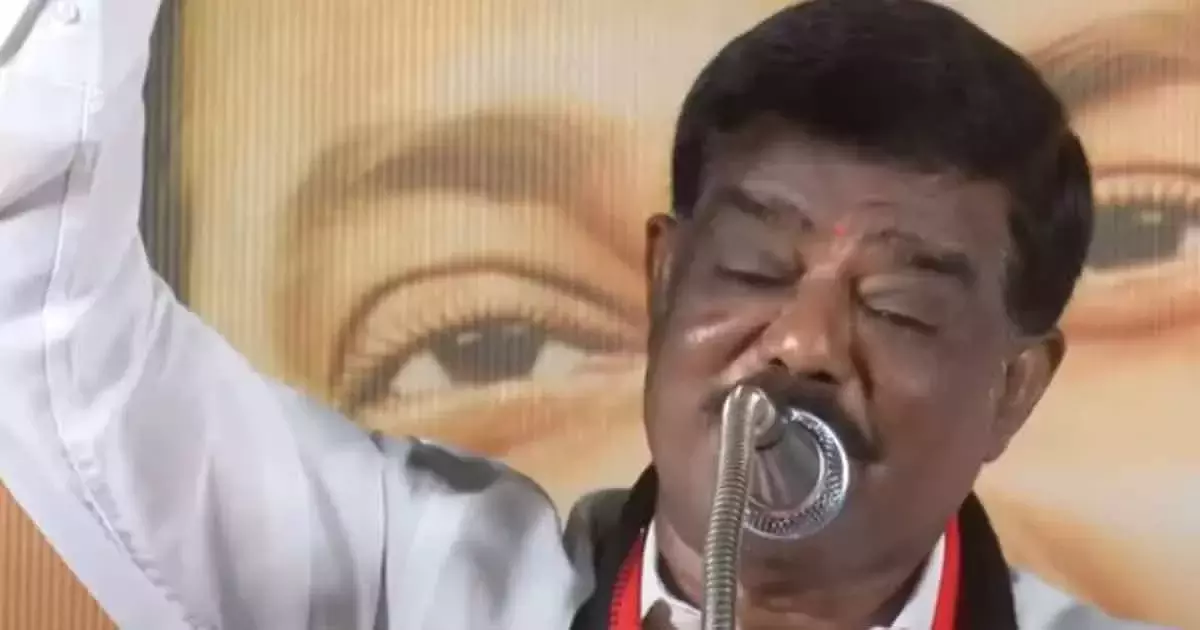 ഗവർണറെ ഭീഷണിപ്പെടുത്തിയ ഡി.എം.കെ നേതാവിന്​ സസ്​പെൻഷൻ