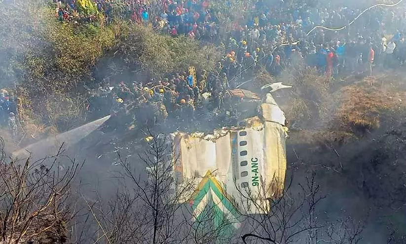 ആവർത്തിച്ച് ആകാശദുരന്തങ്ങൾ; നടുങ്ങി നേപ്പാൾ ആവർത്തിച്ച് ആകാശദുരന്തങ്ങൾ; നടുങ്ങി നേപ്പാൾ