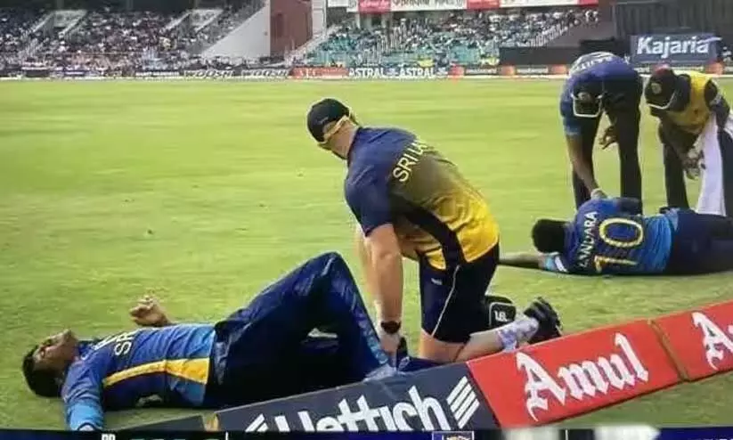 srilankan players-injured