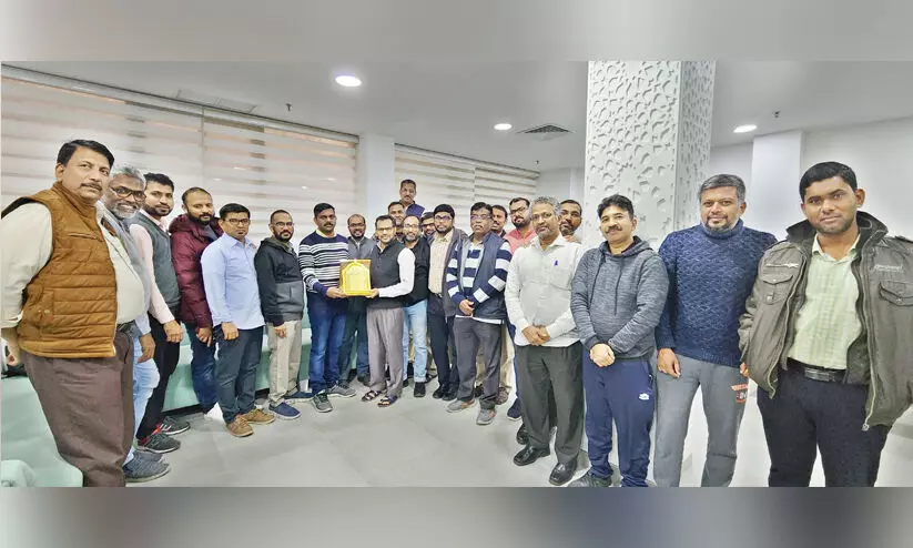 Farewell given to Mustafa Farewell given to Mustafa