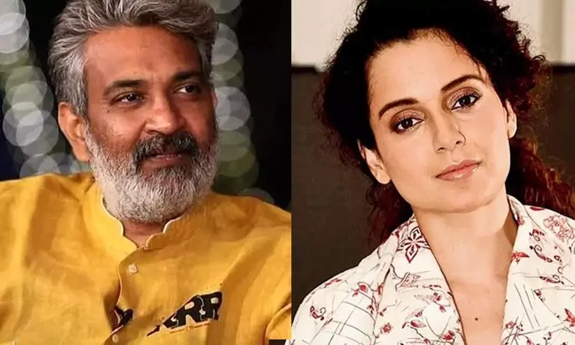 Kangana Ranaut gives a shout-out to SS Rajamouli for his thoughtful acceptance speech