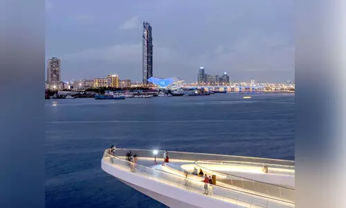 ന​ഗ​ര​ക്കാ​ഴ്ച കാ​ണാ​ൻ ക്രീ​ക്കി​ന്​ മു​ക​ളി​ൽ പു​തി​യ നി​രീ​ക്ഷ​ണ കേ​ന്ദ്രം