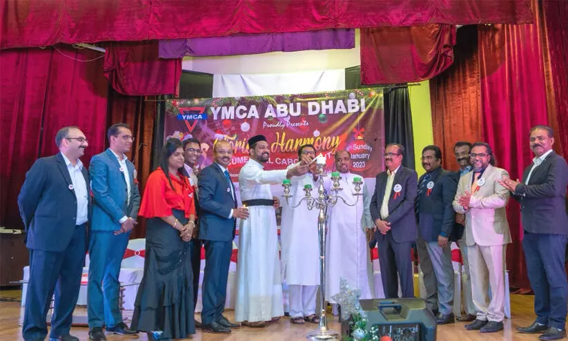 വൈ.​എം.​സി.​എ അ​ബൂ​ദ​ബി  ക്രി​സ്മ​സ് ഗാ​നാ​ലാ​പ​നം