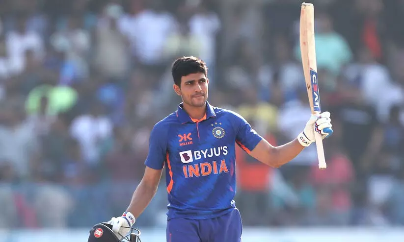 ഗില്ലിന് ഇരട്ട സെഞ്ച്വറി; ന്യൂസിലാൻഡിനെതിരെ ഇന്ത്യക്ക് കൂറ്റൻ സ്കോർ