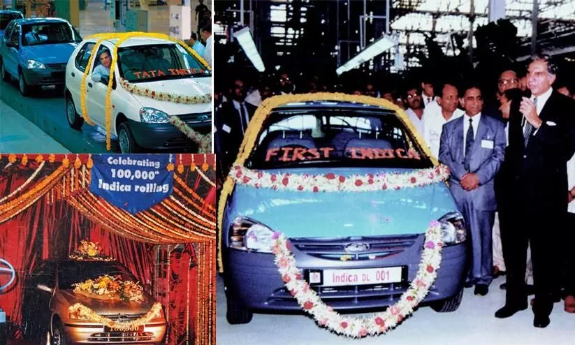 കാൽനൂറ്റാണ്ടിന്റെ ഓർമകൾ ഇരമ്പുന്നു; ഇന്ത്യക്കാരുടെ സ്വന്തം ഇൻഡിക്ക നിരത്തിലെത്തിയിട്ട് 25 വർഷം കാൽനൂറ്റാണ്ടിന്റെ ഓർമകൾ ഇരമ്പുന്നു; ഇന്ത്യക്കാരുടെ സ്വന്തം ഇൻഡിക്ക നിരത്തിലെത്തിയിട്ട് 25 വർഷം