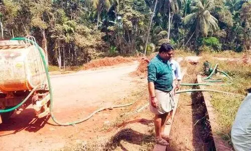 കരാർ കമ്പനിയുടെ കുടിവെള്ളം ഊറ്റൽ തടഞ്ഞു