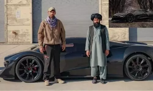 അഫ്ഗാനിൽ നിന്നൊരു സൂപ്പർ കാർ; മാഡ 9 അവതരിപ്പിച്ച് താലിബാൻ നേതാവ്