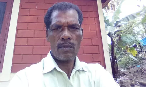 കറുപ്പുസ്വാമി തട്ടിയെടുത്ത ഭൂമി തിരിച്ചുപിടിച്ചു നൽകണമെന്ന് അട്ടപ്പാടിയിലെ  വെള്ളിങ്കിരി