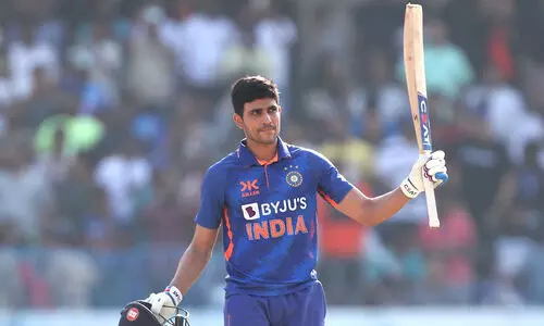 ഗില്ലിന് ഇരട്ട സെഞ്ച്വറി; ന്യൂസിലാൻഡിനെതിരെ ഇന്ത്യക്ക് കൂറ്റൻ സ്കോർ