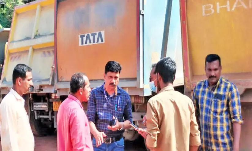 lorries seized in vigilance raid lorries seized in vigilance raid