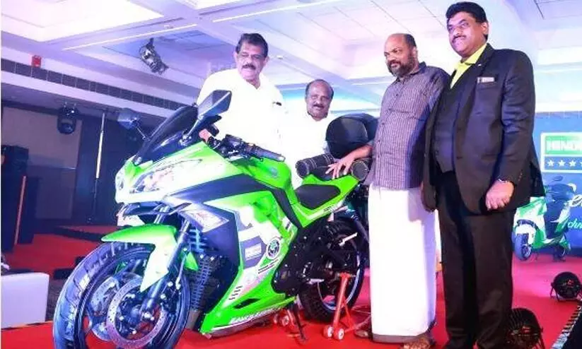 Landy Lanzo Kerala own EV Scooter bike launched
