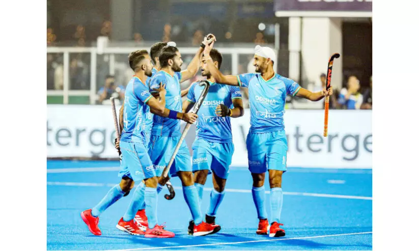 ലോ​ക​ക​പ്പ് ഹോ​ക്കി: ഇന്ത്യക്ക് ക്രോസ് ഓവർ കടമ്പ