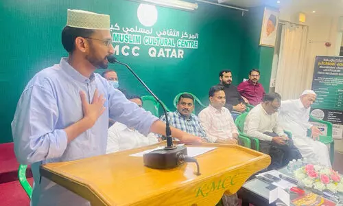 ഖ​ത്ത​ർ കെ.​എം.​സി.​സി പാ​ല​ക്കാ​ട് ജി​ല്ല കൗ​ൺ​സി​ൽ മീ​റ്റ്