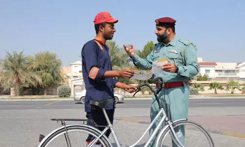 സൈക്കിൾ യാത്രികർ ശ്രദ്ധിക്കണം; മുന്നറിയിപ്പുമായി അജ്മാന്‍ പൊലീസ്