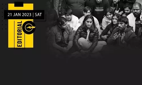 അന്തസ്സിനു യാചിക്കുന്ന ഗുസ്തിതാരങ്ങൾ