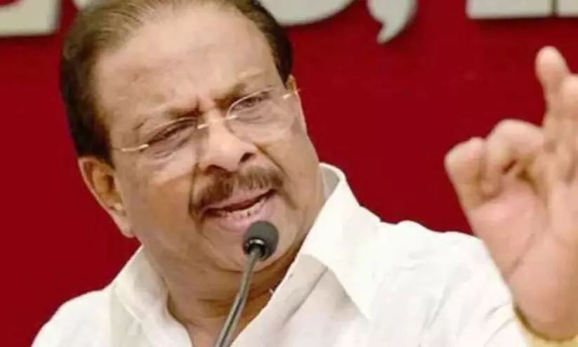 രാഷ്ട്രീയ കാലുമാറ്റക്കാരെ പ്രോത്സാഹിപ്പിക്കാൻ ഖജനാവിലെ പണം സർക്കാർ ചെലവാക്കുന്നെന്ന് കെ. സുധാകരൻ രാഷ്ട്രീയ കാലുമാറ്റക്കാരെ പ്രോത്സാഹിപ്പിക്കാൻ ഖജനാവിലെ പണം സർക്കാർ ചെലവാക്കുന്നെന്ന് കെ. സുധാകരൻ