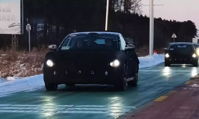 Xiaomis upcoming electric car Modena caught winter testing, will launch in 2024