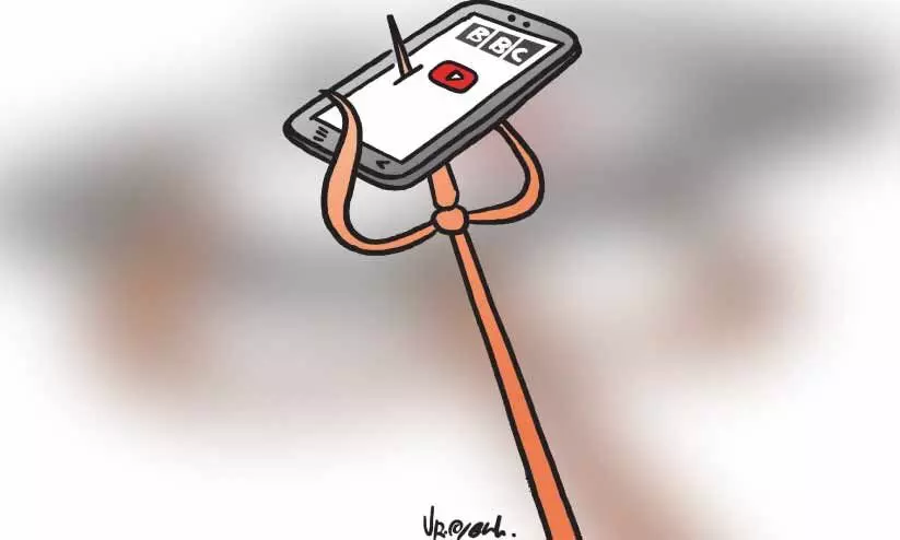 സെൻസർഷിപ്; മോദിയെ പ്രതിക്കൂട്ടിലാക്കുന്ന ബി.ബി.സി ഡോക്യുമെന്‍ററിക്ക് വിലക്ക്