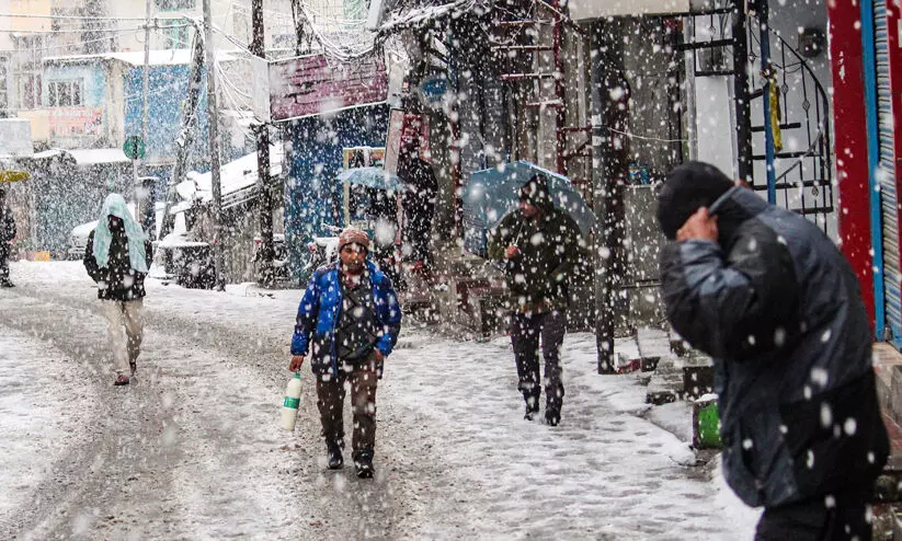 ജോഷിമഠിൽ മഴയും മഞ്ഞു വീഴ്ചയും; വിള്ളൽ വീണ കെട്ടിടങ്ങൾ 863 ആയി
