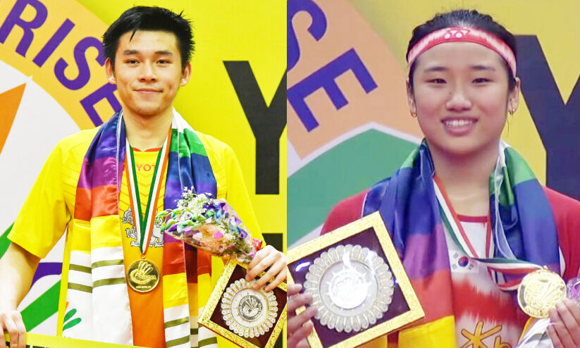 Indian Open Badminton: Kunlaudu, An Seung Winners |  Indian Open Badminton: Kunlavut, han seung Winners