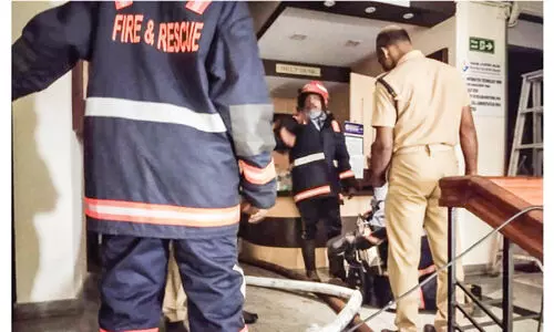 ഗ്രാമീൺ ബാങ്ക് ഹെഡ് ഓഫിസിൽ തീപിടിത്തം