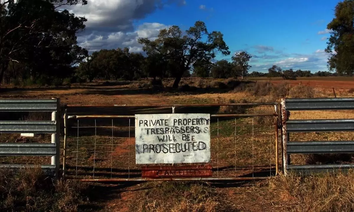 Trespassers will be prosecuted Trespassers will be prosecuted