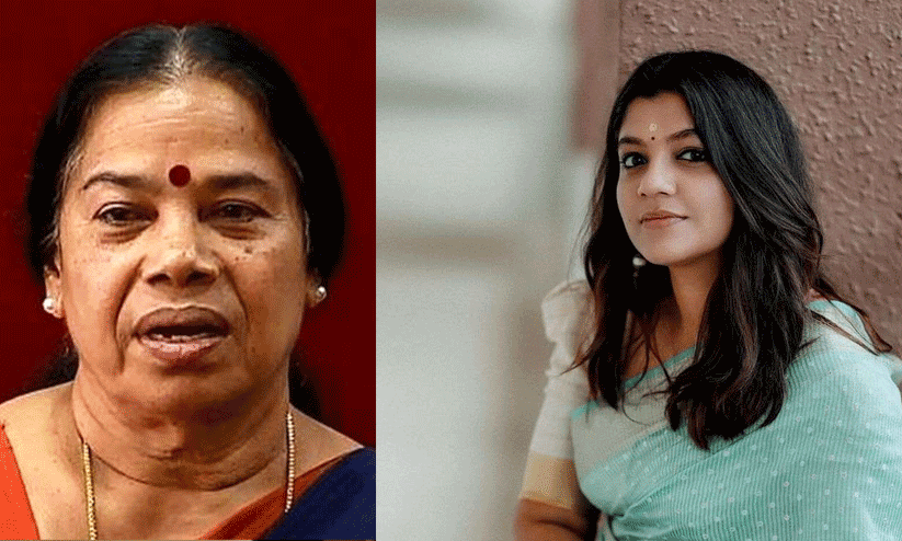 P.K sreemathi Slams about Aparna balamurali misbehavior Issue