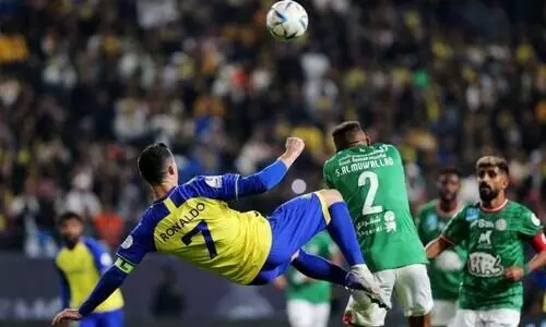 1770 കോടി​ക്ക് സ്വന്തമാക്കിയ അൽനസ്ർ ക്ലബിൽ നായകനായി അരങ്ങേറി ക്രിസ്റ്റ്യാനോ