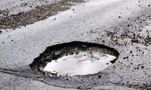 റോഡിലെ കുഴിയിൽ വീണ് മുത്തച്ഛന്റെ എല്ലൊടിഞ്ഞു; അപകടം തടയാൻ എട്ടാം ക്ലാസുകാരൻ ചെയ്തത് ഇങ്ങനെ...