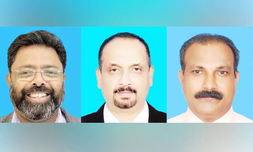 കൊ​ല്ലം ജി​ല്ല പ്ര​വാ​സി സ​മാ​ജ​ം ഭാ​ര​വാ​ഹി​ക​ൾ