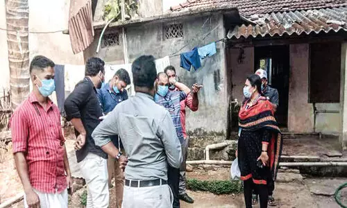 Inspection at guest workers residences