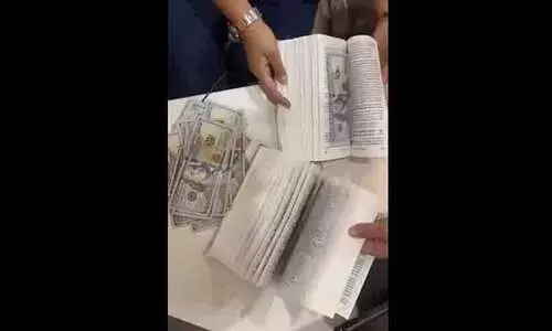 us dollar and gold seized