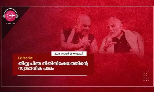 തീ​വ്ര​ചി​ന്ത നീ​തി​നി​ഷേ​ധ​ത്തി​ന്റെ സ്വാ​ഭാ​വി​ക ഫ​ലം