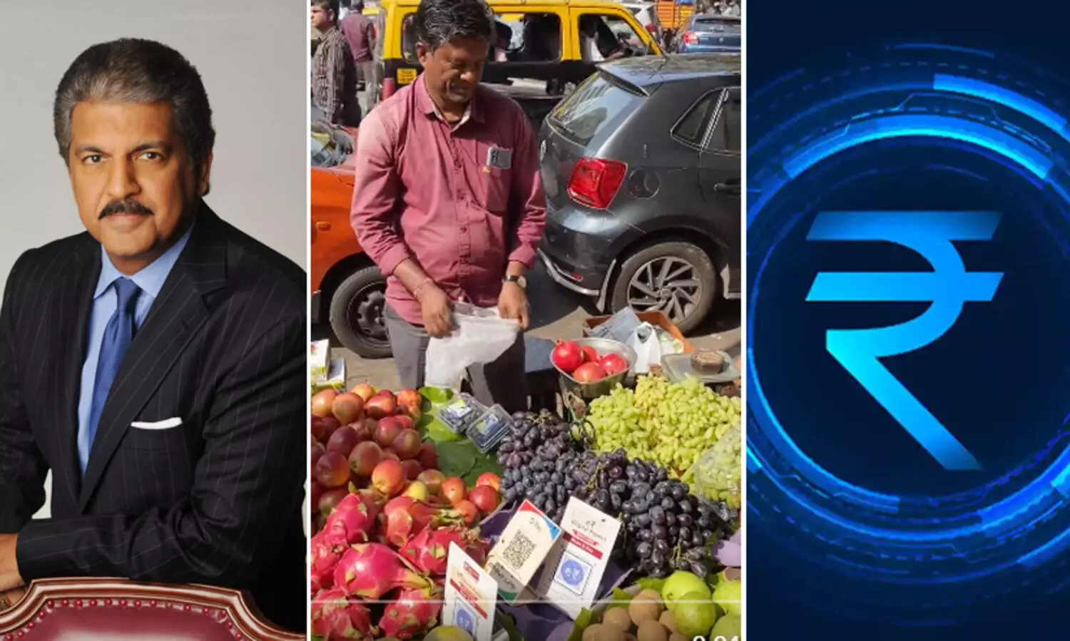 ‘ഇ-റുപ്പി’ ഉപയോഗിച്ച് പഴം വാങ്ങുന്ന വിഡിയോയുമായി ആനന്ദ് മഹീന്ദ്ര; പഠിപ്പിച്ചത് ആർ.ബി.ഐ