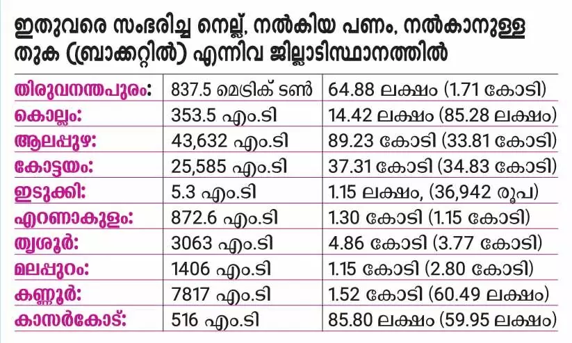 storage of rice in crisis