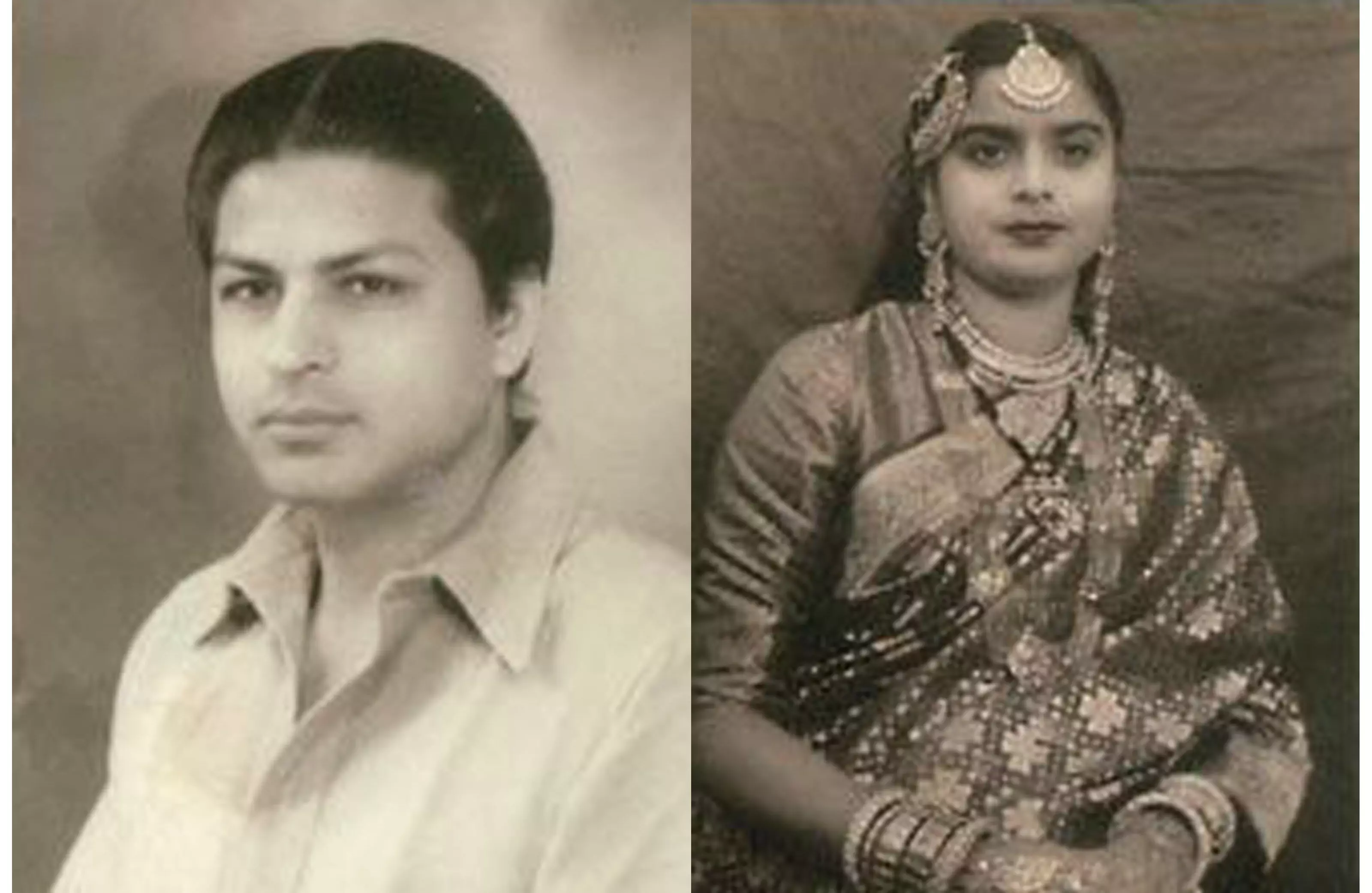 ഷാരൂഖ് ഖാന്റെ മാതാപിതാക്കൾ - മീർ താജ് മുഹമ്മദ് ഖാൻ, ലത്തീഫ് ഫാത്തിമ ഖാൻ. ഷാരൂഖ് ഖാന്റെ മാതാപിതാക്കൾ - മീർ താജ് മുഹമ്മദ് ഖാൻ, ലത്തീഫ് ഫാത്തിമ ഖാൻ.
