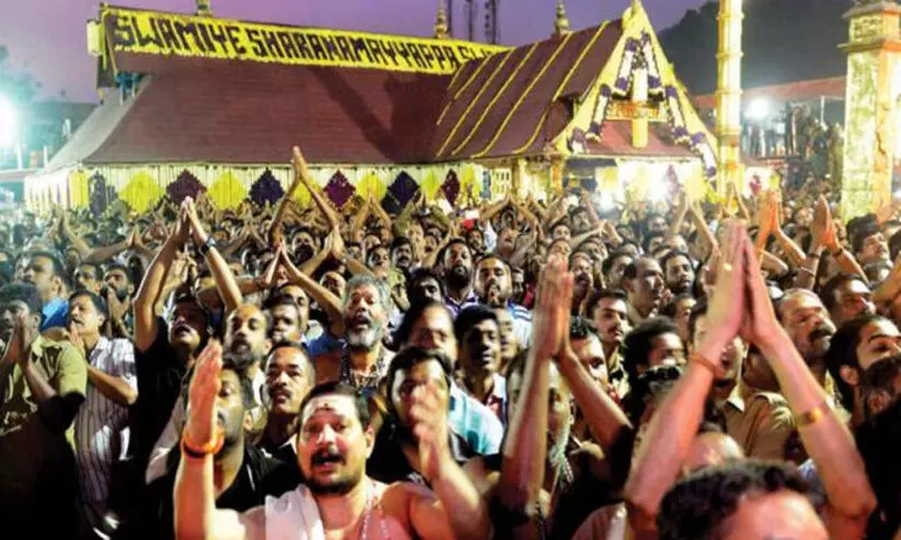 ശബരിമലയിലെ മണ്ഡല മകരവിളക്ക് കാലത്തെ വരുമാനം 351 കോടി