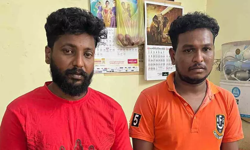 ഗാനമേളക്കിടെ യുവാക്കളെ ആക്രമിച്ച പ്രതികൾ പിടിയിൽ ഗാനമേളക്കിടെ യുവാക്കളെ ആക്രമിച്ച പ്രതികൾ പിടിയിൽ