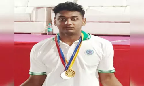 സി.​ബി.​എ​സ്.​ഇ ദേ​ശീ​യ നീ​ന്ത​ൽ; ആ​ര്യ​ൻ എ​സ്. ഗ​ണേ​ഷി​ന് സു​വ​ർ​ണ​നേ​ട്ടം