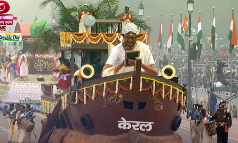 Kerala Republic day flott Kerala Republic day flott