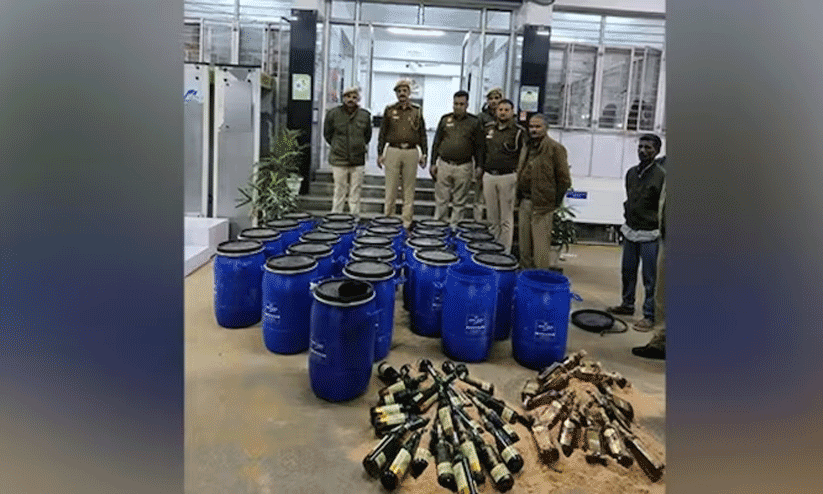 Liquor smuggling inspired by Pushpa; The gang is under arrest
