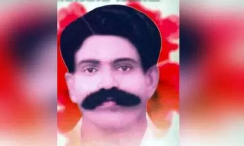 മരണത്തിന് മുന്നിലും ഇൻക്വിലാബിന്റെ മുഷ്ടി ഉയർത്തിയ സഖാവ്